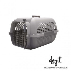 Transportin Pet Voyageur Grande Gris/Gris Dogit