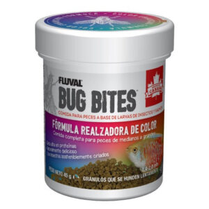 Realzador Color Bug Bites Gránulos, 45g Fluval