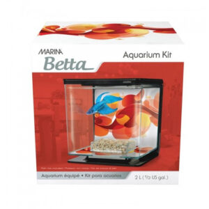 Kit Acuario Betta - Sun Swirl 2L Marina