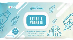Toallitas para perro y gato De Leche Y Vainilla (40 ud) Record
