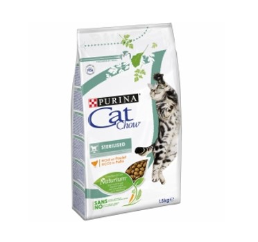 CAT CHOW Gato Esterilizado / Pollo 3kg Purina