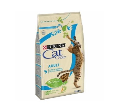 CAT CHOW Gato Adulto / Salmón 1,5kg Purina